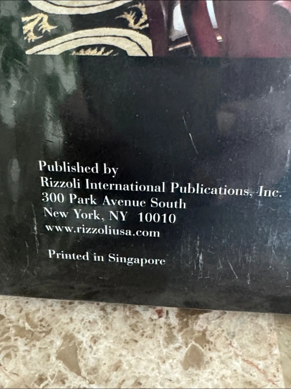 New sealed Albert Pinto table setting hardcover Book publisher Rizolli